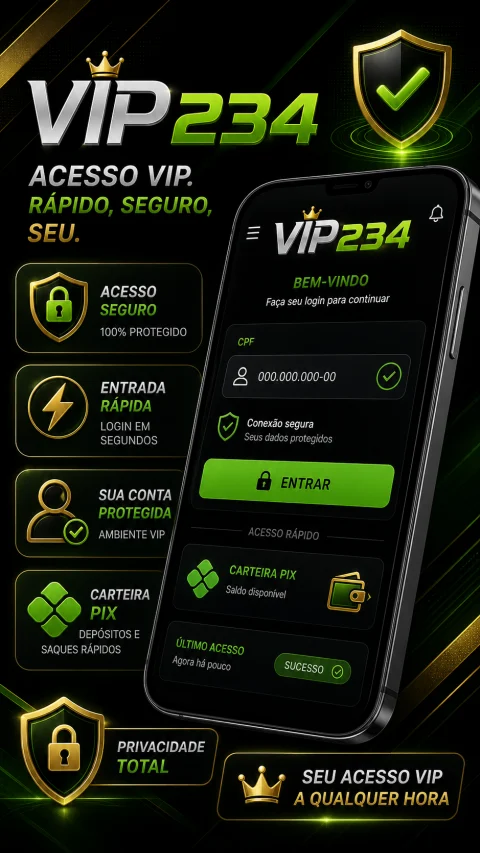 VIP234 APK - Login seguro